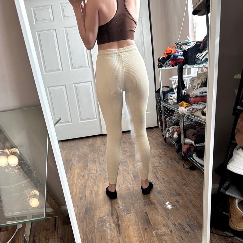ECHT Beige Track Pants - Picture 2 of 3